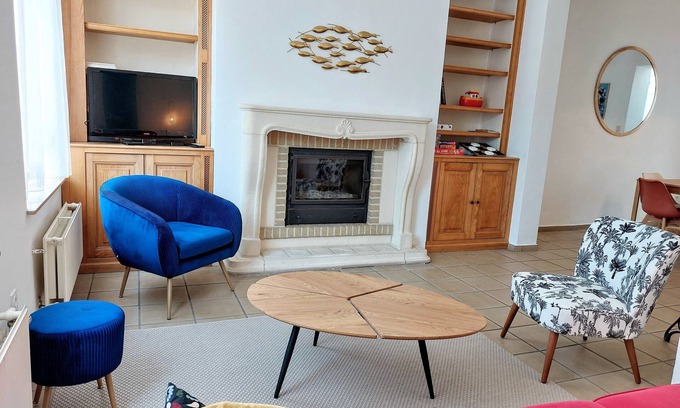 Malo-les-Bains Casa | Charming, large and comfortable Malouine, close to the sea of Malo-les-Bains.