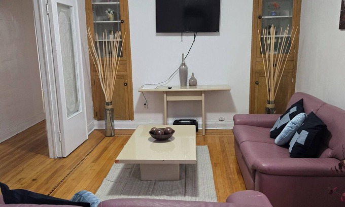 Verdun Condominio | Charming large furnished and equipped condo near metro and 10 min downtown