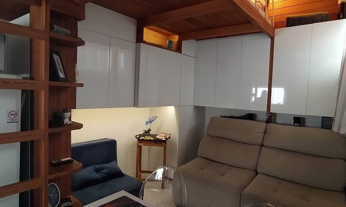 Nossa Senhora do Rosario Apartamento | Charming loft (D) - 8 km from Floripa