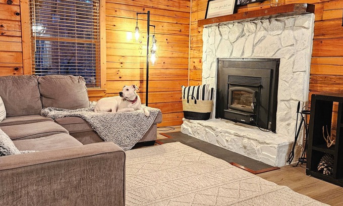 Pine Mountain Cabina | Charming Mountain Ridge View Cozy Cabin near FDR State Park and Callaway Gardens