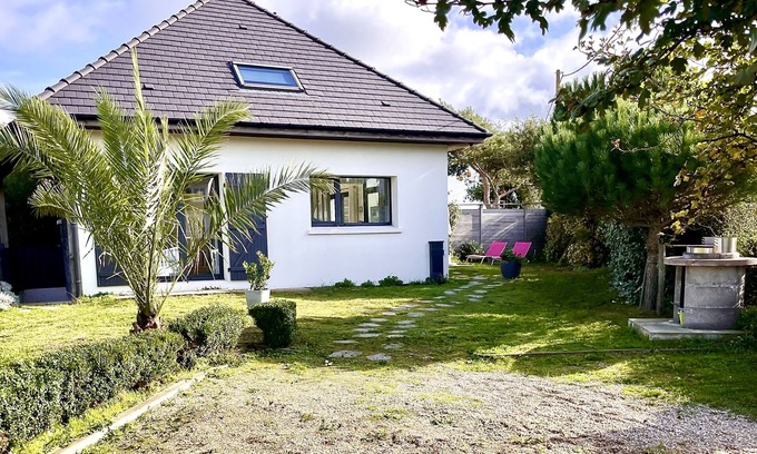 Wimereux Casa | "La petite rade Wimereux", 4 **** cerca del mar, con jardín