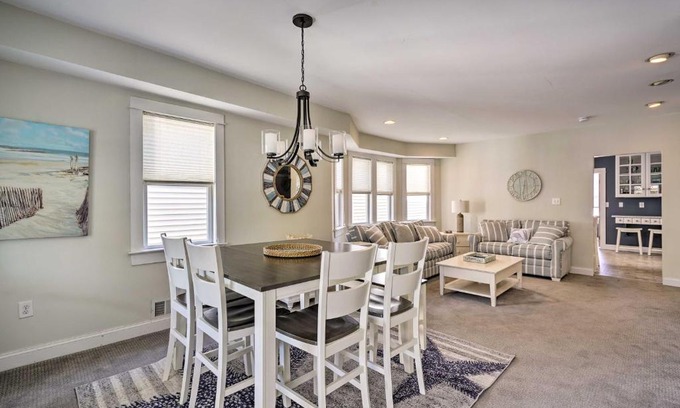 North End Casa | Charming Ocean City Townhome Walk to Beach!