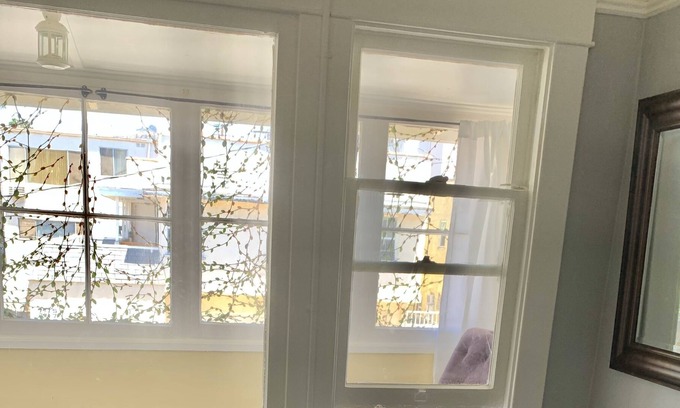 West Hollywood Cabaña | Encantador dormitorio con loft para artistas