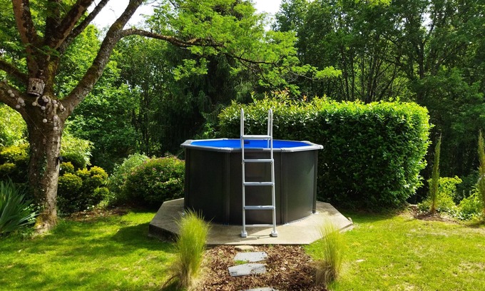 Clermont-d'Excideuil Casa | Charming Périgord house with mini-pool