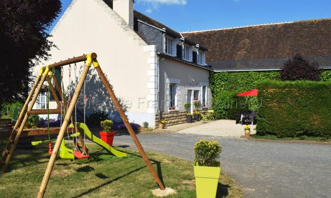 Beaumont-la-Ronce Cabaña | Casa de campo acogedora cerca de Tours, con jardín privado y bicis