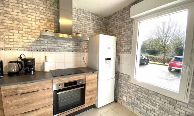 Hennebont Apartamento | Charming renovated apartment 4 people in Hennebont