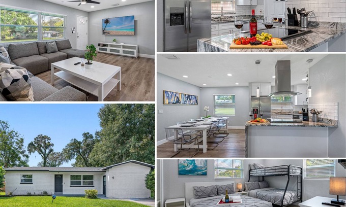 Brandon Casa | Charming & Renovated Home 20 Minutes from Tampa