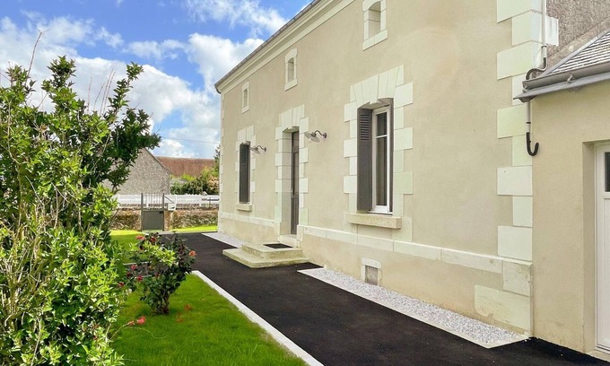 Courcay Cabaña | Casa rural en el Valle del Indre: ideal para familias, juegos, fitness, jardín y carga eléctrica