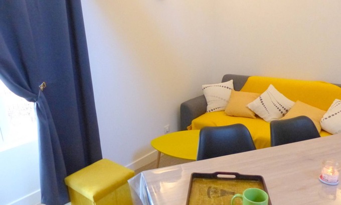 Brout-Vernet Cabaña | Casa típica con encanto escandinavo cerca de Vichy, ideal para familias con terraza y jardín