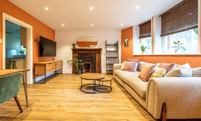 St. Mark's Apartamento | Charming & Spacious 2-bed flat Near River Thames