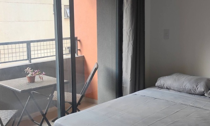 Perdizes Apartamento | Estudio encantador junto a PUC-SP, Allianz Parque y Pacaembu