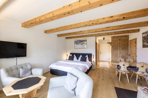 Champfer Apartamento | Charming Studio facing Piz Rosatsch