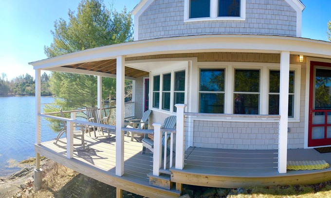 Harpswell Casa | ¡3 habitaciones, 2 baños, lavadora y secadora, lugar perfecto para kayak!