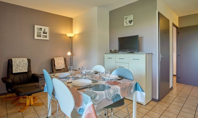 Barbotan-les-Thermes Apartamento | Encantador T2 con balcón sur y wifi en Barbotan
