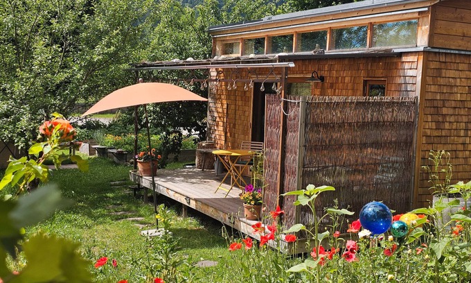 Unterammergau Chalet De Esquí | Encantadora casita "Loft Süd" con vistas a la montaña, Wi-Fi, terraza y jardín