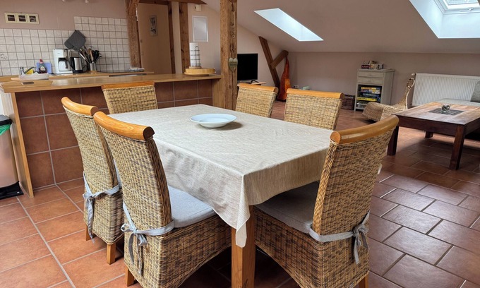Roevershagen Apartamento | Charming top floor apartment near the Baltic Sea Ideal for families of up to 6 people
