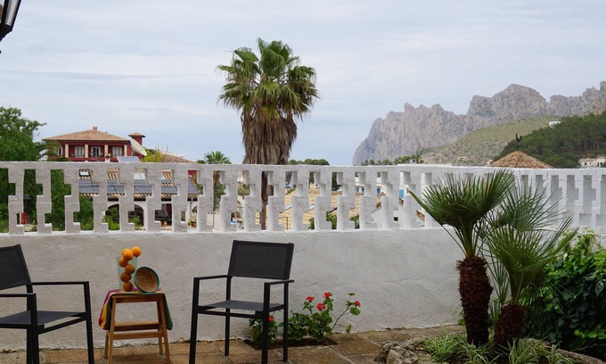 Cala San Vicente Chalet De Esquí | Charming Villa private pool & garden, BBQ & Beach at within distance. Free WIFI.