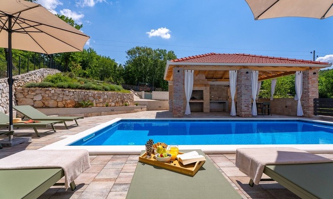 Primorski Dolac Villa | NEW! Villa Domus Alba - A Tranquil Family Hideaway with Private heated Pool