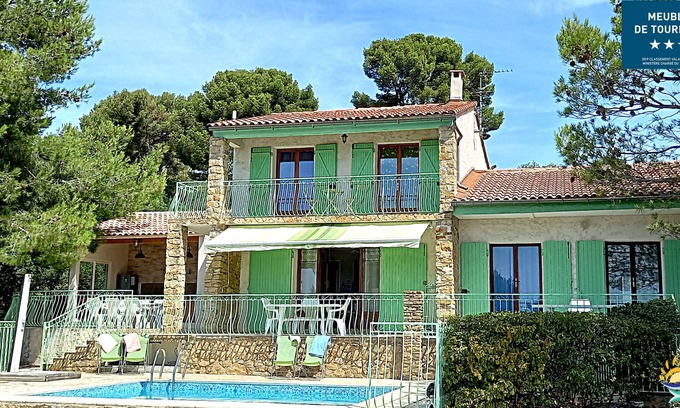 Ceyreste Villa | ☼ Villa con encanto, Piscina privada y cocina de verano ♥ Cerca de las Calanques