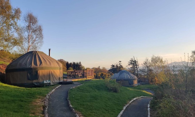 Largs Cabina | Charming Yurt in Kelburn Estate near Largs