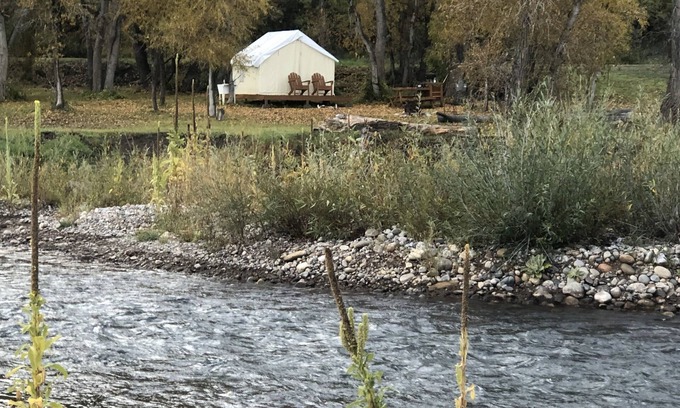 Durango - Purgatory Alquiler De RV | Charming Yurt on the Pine River | Escape from It All - Fly Fishing, Privacy