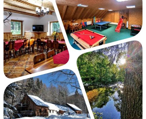 Loucna nad Desnou Chalet De Esquí | Chata Pelikán
