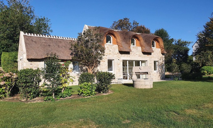 Fouesnant Casa | Chaumiere 5 Direct sur mer Avec Jardin , Jacuzzi et Sauna