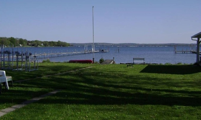 Bemus Point Cabaña | Chautauqua Lakefront Cottage con Muelle