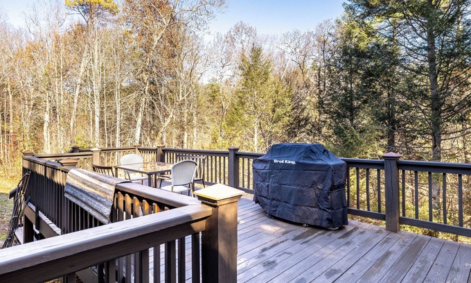 Townsend Cabina | Check out Mossy Fern!! A Cozy Cabin in the Woods in Townsend, TN.