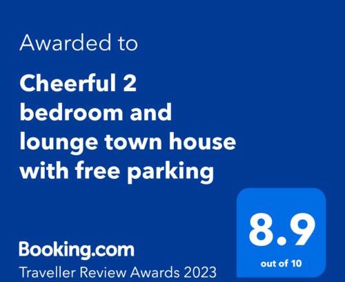 Sector 1 Villa | Cheerful 2 bedroom and lounge town house with free parking