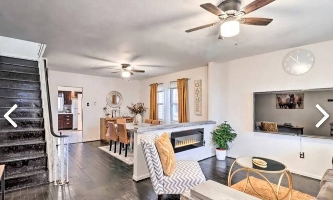 Wilkes-Barre Casa | Cheerful 3bedroom house with fireplace 🔥