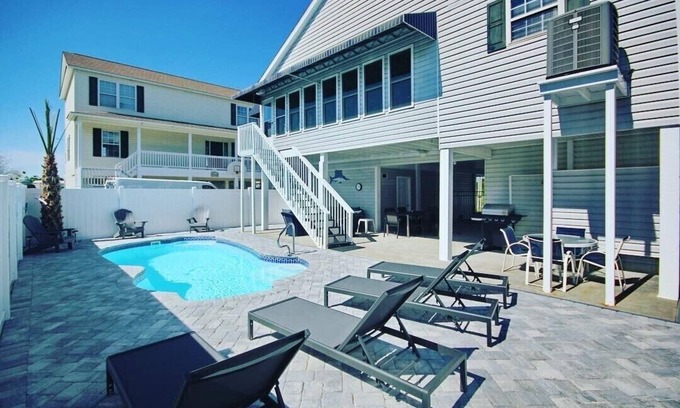 Cherry Grove Beach Casa | Cherry Grove/North Myrtle Beach Luxury Vacation Home, Private Pool, Pet Friendly