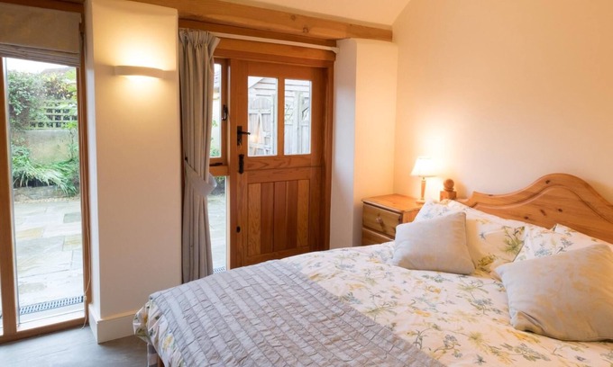 Wedmore Cabaña | Rural-Baño con ducha-Vista al Jardín