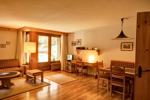 Silvaplana Apartamento | Chesa Munteratsch 1-Zimmerwohnung 106 Typ B
