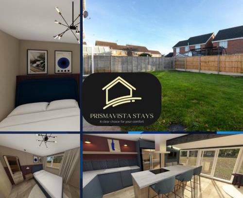 Ellesmere Port Casa | Chester Free Wi-Fi TV Free Parking Sleeps 6 Suitable for Families and Contractors Long Stay