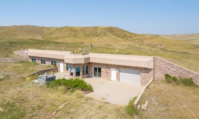 Owanka Casa | Cheyenne River Ranch 4BR Earth Sheltered Home with Hot Tub! by RedAwning
