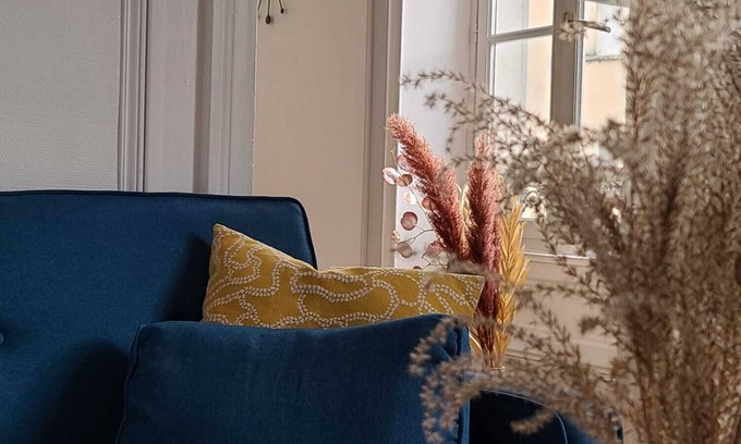 Auxerre Apartamento | Chez Aristide, 3 to 7 ppl flat ideally located in Auxerre city center.