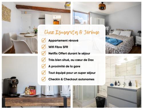 Dax Apartamento | Chez Ismarita & Jérôme - Tout Dax à pied - Wifi