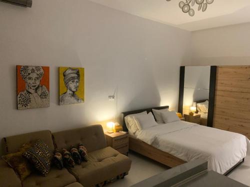 Dakar-Plateau Apartamento | CHEZ RIMA/Studio très chaleureux F1/Très bien situé
