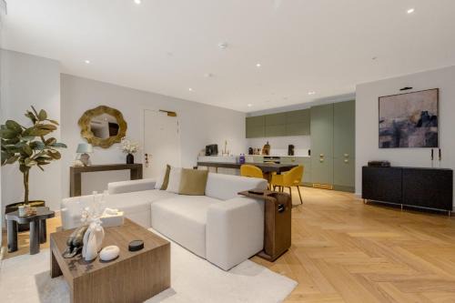 West Hampstead Apartamento | Chic 1BR Apt with Terrace & Gym, West Hampstead
