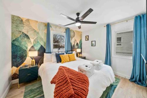 South Bend Casa | Chic 2br Near Nd Kingqueen Beds Firepitgrill