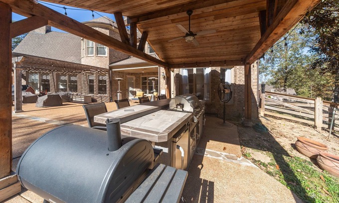 Hickory Withe Casa | Chic Countryside Estate-Fire Pit-Game Room-Chef's Kitchen