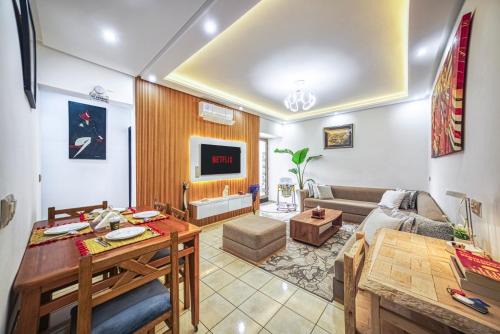Cite El Houda Apartamento | Chic & Cozy Retreat in Agadir
