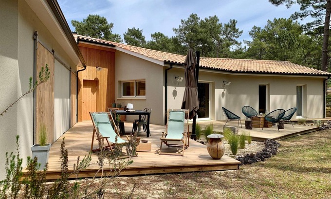 Maubuisson Casa | Casa en Maubuisson cerca de Lago y Mar