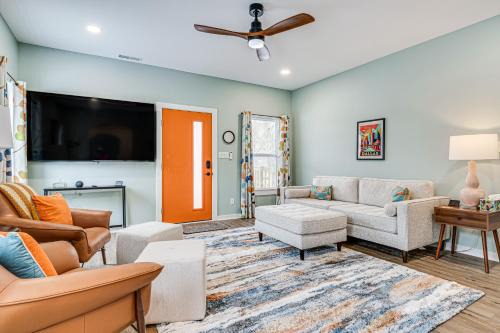 Indianapolis Casa | Chic SoBro Charmer with Covered Porch!