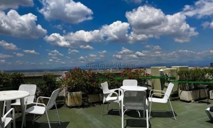 Cuatro Caminos Apartamento | Chic Loft Estudio con Vistas a la Ciudad y Piscina en el azotea