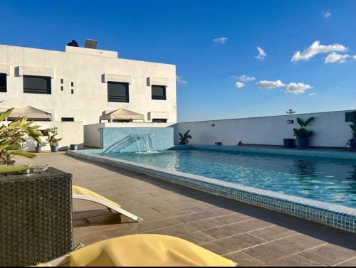 Casablanca Apartamento | Chic Studio with Rooftop Pool