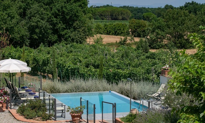Pietraia Casa | Estancia elegante en la Toscana con baño de vapor