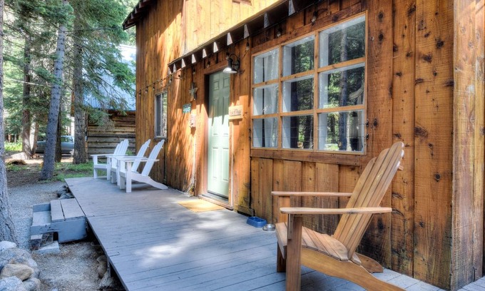 Tahoe Pines Casa | Chic West Shore Cabin, Tahoe Pines HOA Pier Access