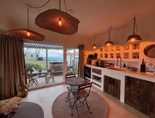 Azoia Casa | Chicken Raiser Cabin Unique Ocean View with Hot Tub